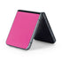 Pink Carbon Fiber Specialty Material Galaxy Z Flip5 5G Skin